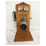 OAK WALL TELEPHONE