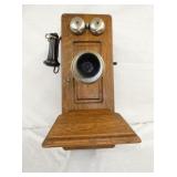 MONTOGOMERY WARD OAK WALL PHONE