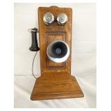 OAK WALL TELEPHONE