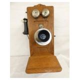 OAK KELLOGG WALL PHONE