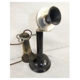 CROME CANDLE STICK PHONE