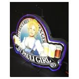 VIEW 2 CLOSEUP STORE NEON