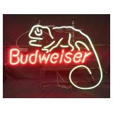 BUDWEISER LIZZARD NEON