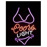 COORS LIGHT BAKINI NEON