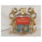 OLD MILWALKEE LIGHTUP SIGN