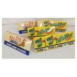 OLD STOCK SALEM,WINSTON COUNTER SIGNS