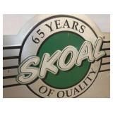 VIEW 2 CLOSEUP SKOAL SIGN