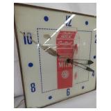 VIEW 2 CLOSEUP SEALTEST MILK CLOCK