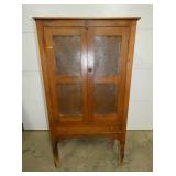 4 TIN PIE SAFE W/ DRAWER