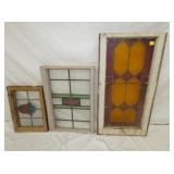 STAINED GLASS WINDOWS