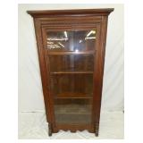 33X70 OAK CORNER CUPBOARD