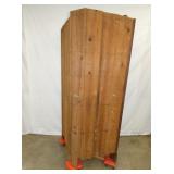 VIEW 3 BACK WALNUT/PINE CORNER CUPB.