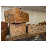 WOODEN ADVERTISING BOXES