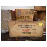 DUPONT WOODEN BOXES