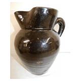 1G. EARLY SLIP GLAZE PITCHER
