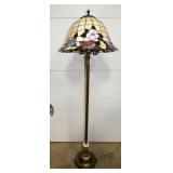 STAINED GLASS FLOOR LAMP