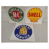 SINCLAIR, CADILLAC, SHELL DECALS
