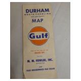 DURHAM NC GULF MAP
