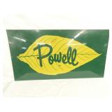 48X26 NOS POWELL TOBACCO SIGN