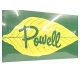 VIEW 2 CLOSEUP POWELL SIGN