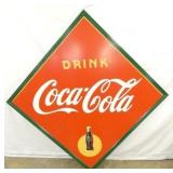 50X50 MASONITE COCA COLA SIGN