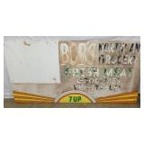 70X34 7UP BOBS GROCERY SIGN