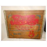 18X14 WOODEN PEPSI DOUBLE DOT BOX