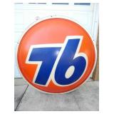 64IN 76 CONVEX DOUBLE SIDED SIGN
