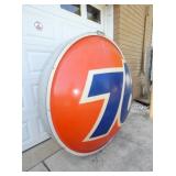 VIEW 5 64IN SIGN W/ 9IN CAN