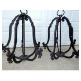 VIEW 2 CLOSEUP WROUGHT IRON