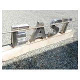 VIEW 4 STAINLESS STEEL LETTER SIGN