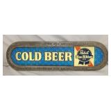 40X12 PABST COLD BEER LIGHTUP