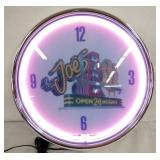 17IN JOE CAMEL LIGHTUP CLOCK