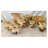 VARIOUS PCS. WATT POTTERY