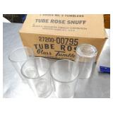 NOS TUBE ROSE GLASSES