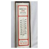 4X15 MARSHALL OIL CO. THERMOMETER