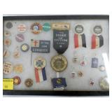 MILITARY BUTTONS, MEDALS