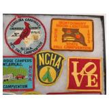 VIEW 3 VARIOUS NCHA, POLICE PATCHES