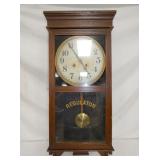 OAK REGULATOR WALL CLOCK
