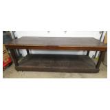 EARLY 8FT. HARDWARE TABLE