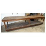 EARLY HARDWARE 12FT. TABLE