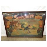FRAMED SUNNYBISK PAPER ADV.
