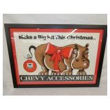 FRAMED CHEVROLET ADV. AD