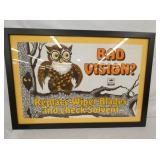 FRAMED BAD VISION ADV. AD