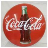 36IN PORC. COKE BUTTON W/ BOTTLE