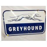 PORC. DS GREYHOUND SIGN