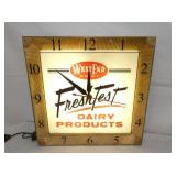 16IN FRESHTEST LIGHTUP CLOCK