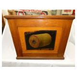 VIEW 5 OAK COUNTER SPOOL CABINET