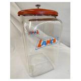 TALL LANCE JAR W/ LID