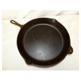 VARIOUS CAST IRON PANS